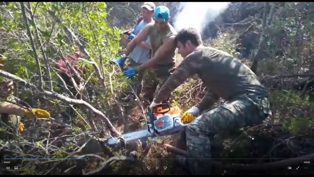 Azerbaijani firefighters continue extinguishing wildfires in Turkey [PHOTO/VIDEO]