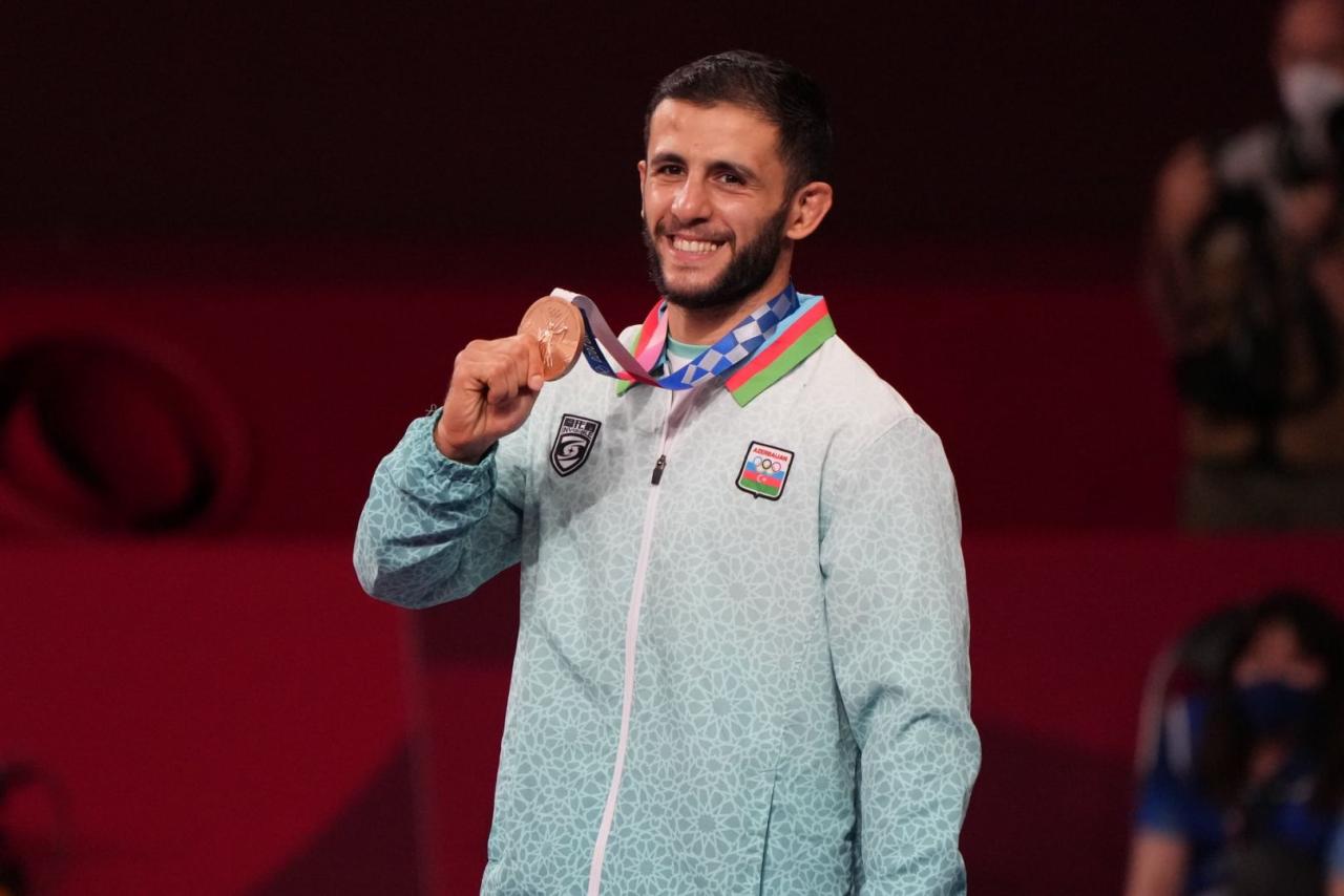 Tokyo 2020: Rafig Huseynov wins third medal for Azerbaijan [PHOTO/VIDEO]