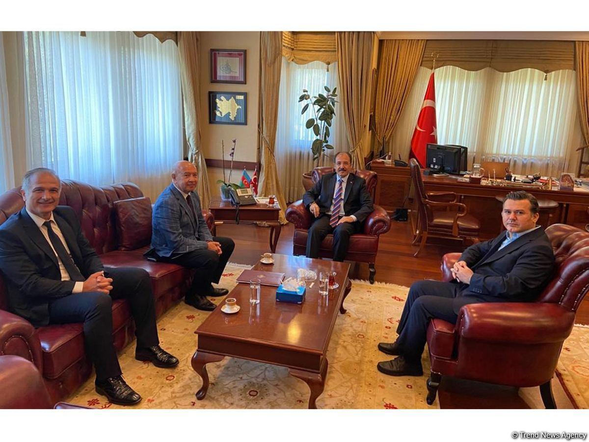 Talks held between Turkish ambassador to Azerbaijan and Trend News Agency [PHOTO]