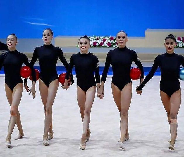 Azerbaijan's rhythmic gymnastics team joins competition at Tokyo 2020 Summer Olympics
