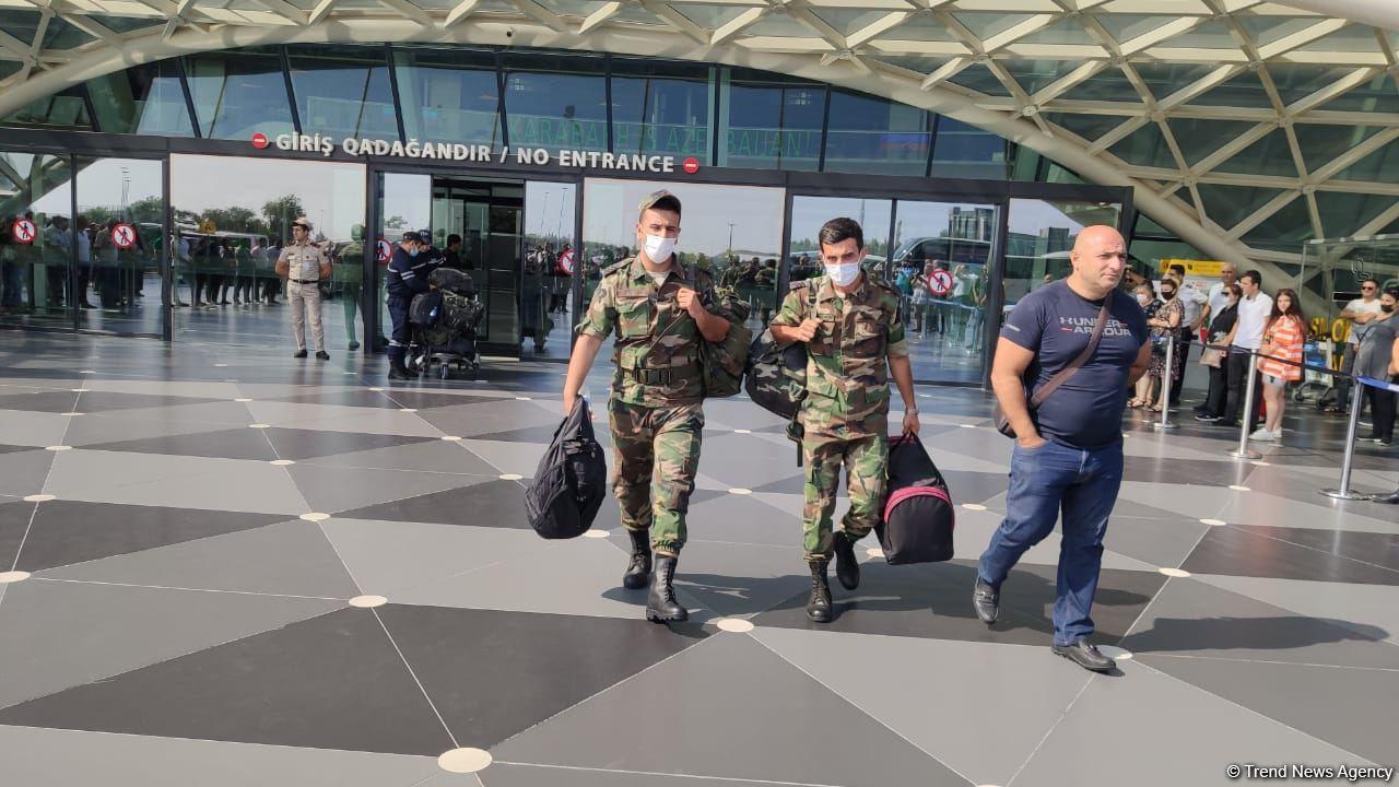 First team of Azerbaijani firefighters returns from Turkey [PHOTO]