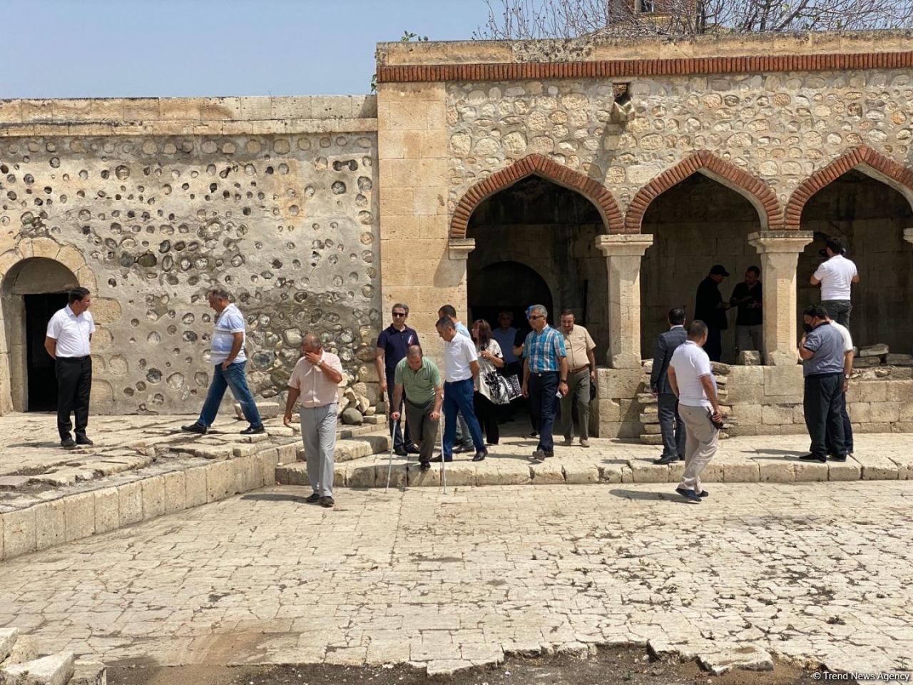 Heads of Azerbaijani NGOs on visit to liberated Aghdam [PHOTO]