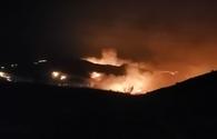 Fire in Aghsu region spreads to forest belt <span class="color_red">(PHOTO/VIDEO)</span>