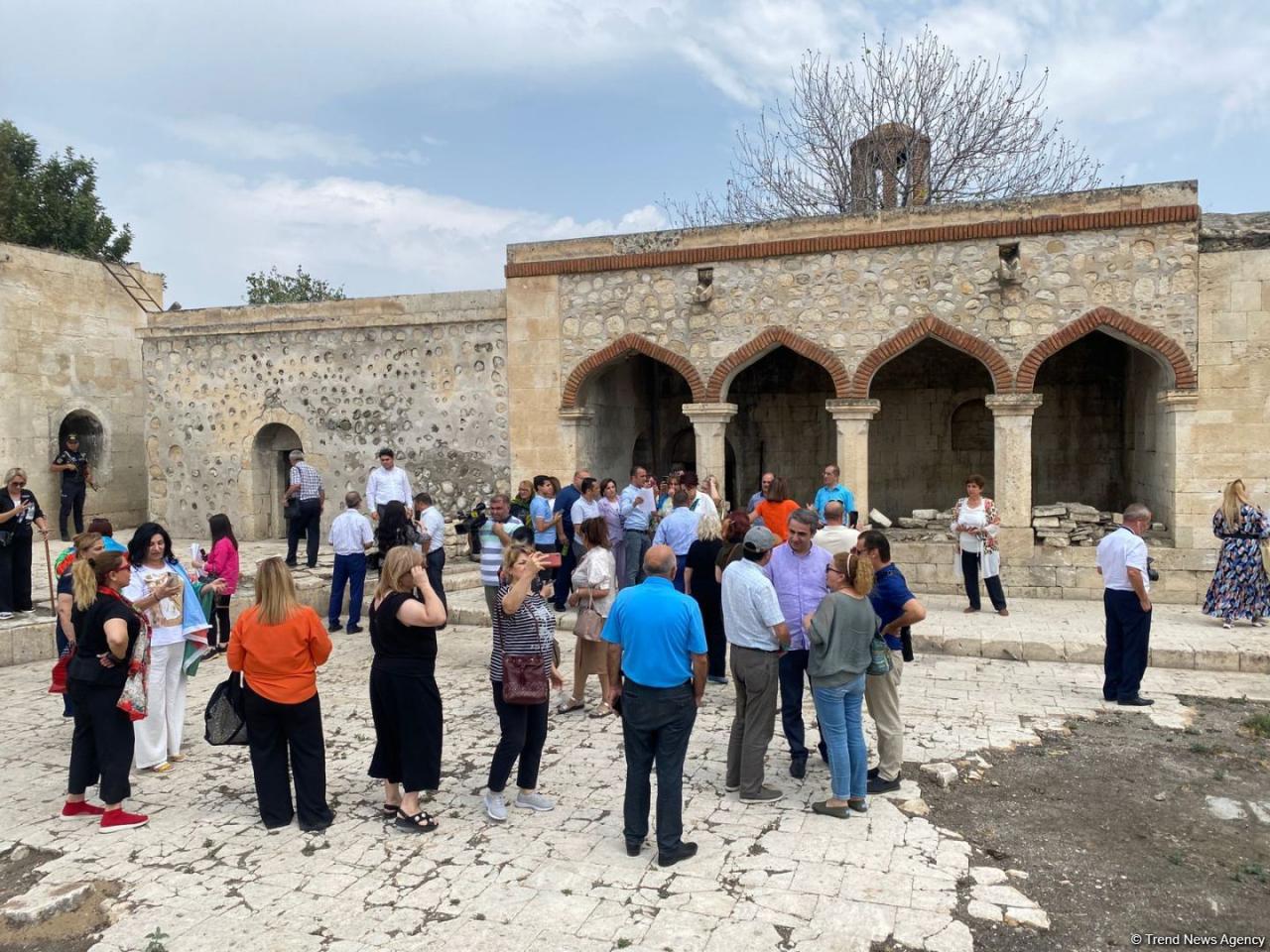 Heads of NGOs functioning in Azerbaijan visiting liberated Aghdam [PHOTO]