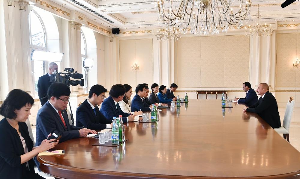 Azerbaijani president, Korean Speaker mull ties, Karabakh rehabilitation [UPDATE]