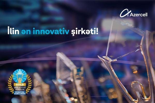 “Azercell Telecom” LLC wins Gold STEVIE Award in 2021 International Business Awards