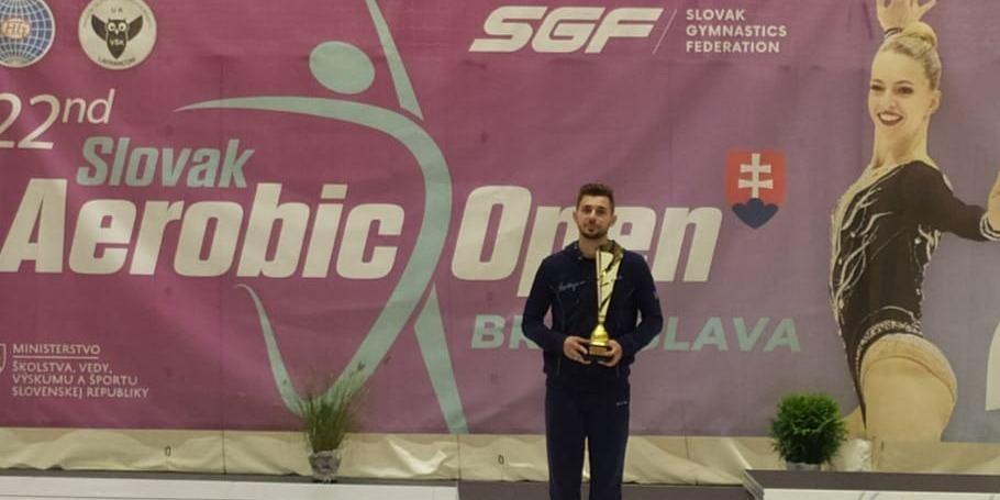 National gymnast wins silver in Slovakia