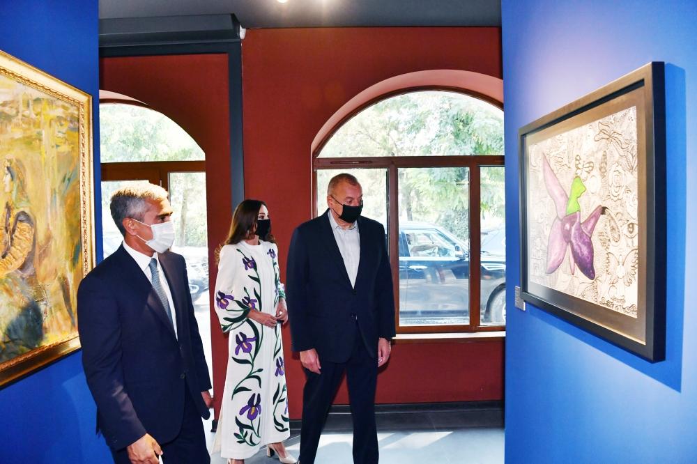 President, First Lady visit exhibitions in Shusha [PHOTO]