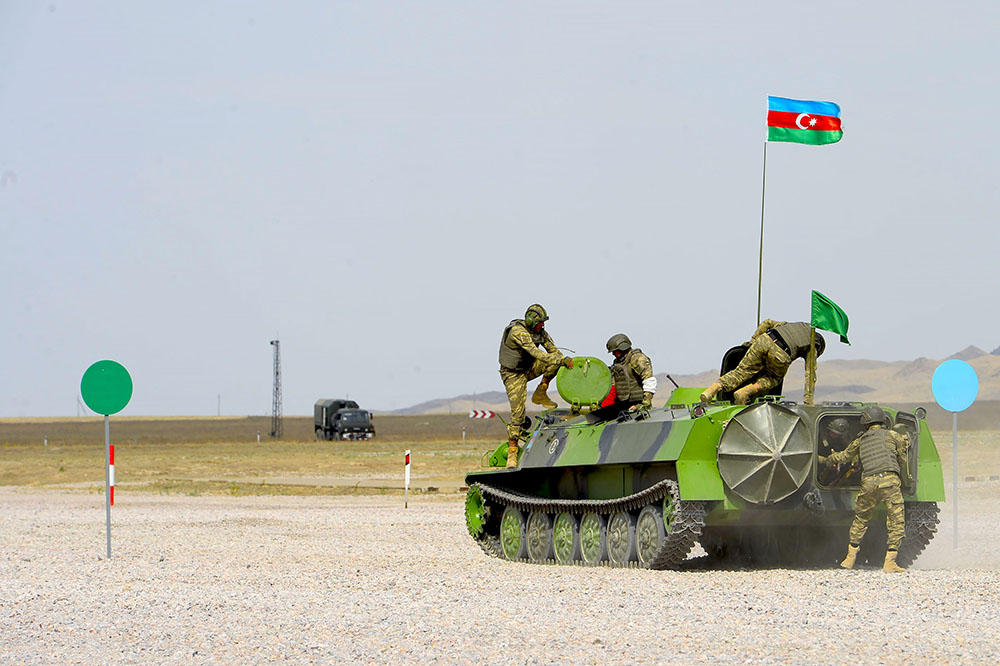 Azerbaijani artillerymen rank third in int'l contest [PHOTO/VIDEO]
