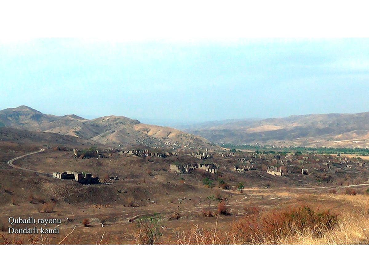Azerbaijan shares footage from Gubadly's Dondarly village [VIDEO]