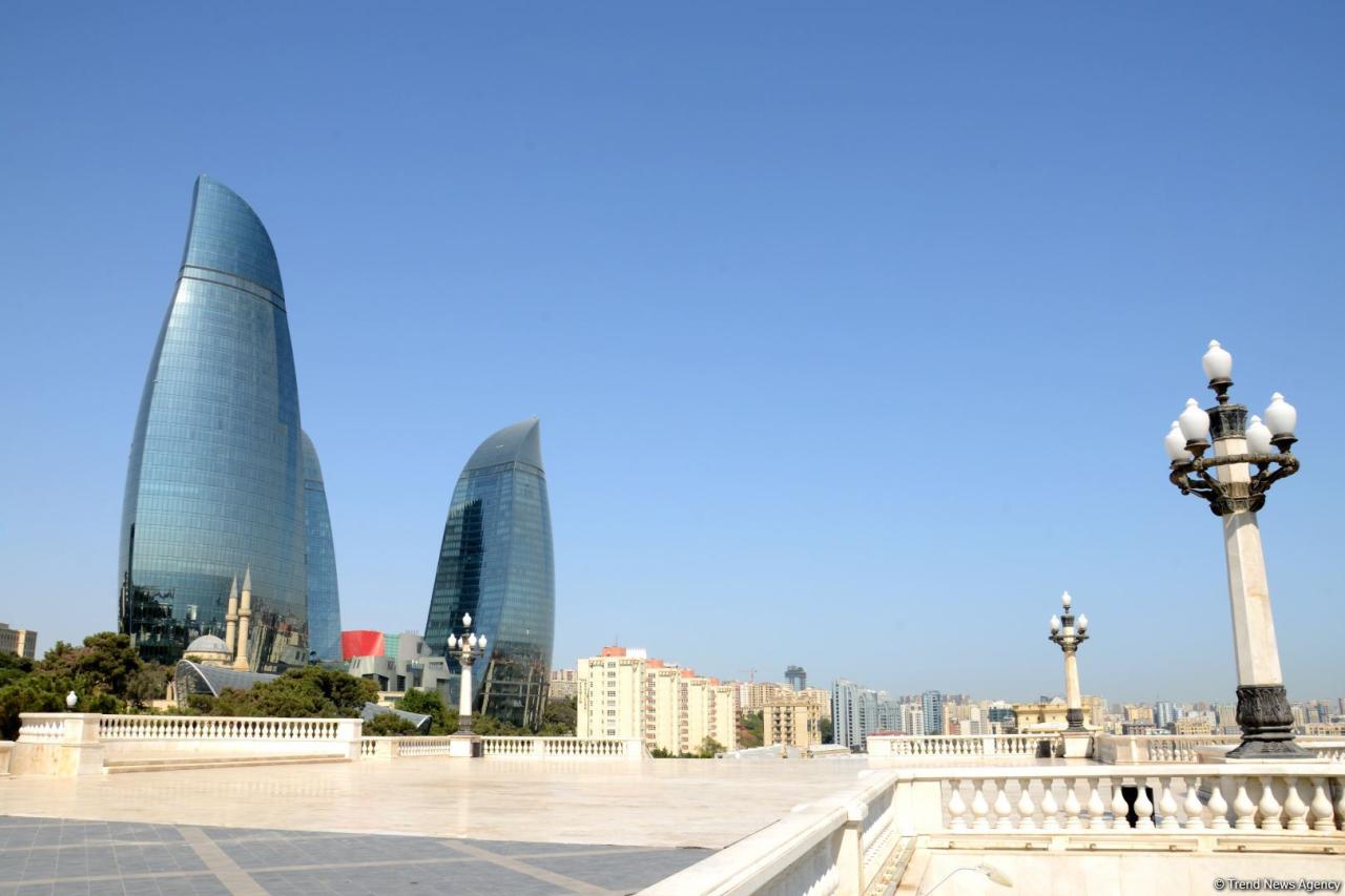 Baku awaits cloudy weather