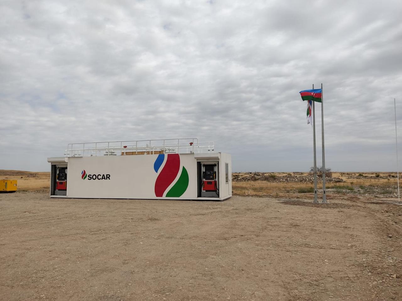 SOCAR Petroleum commissions modular filling station in Aghdam