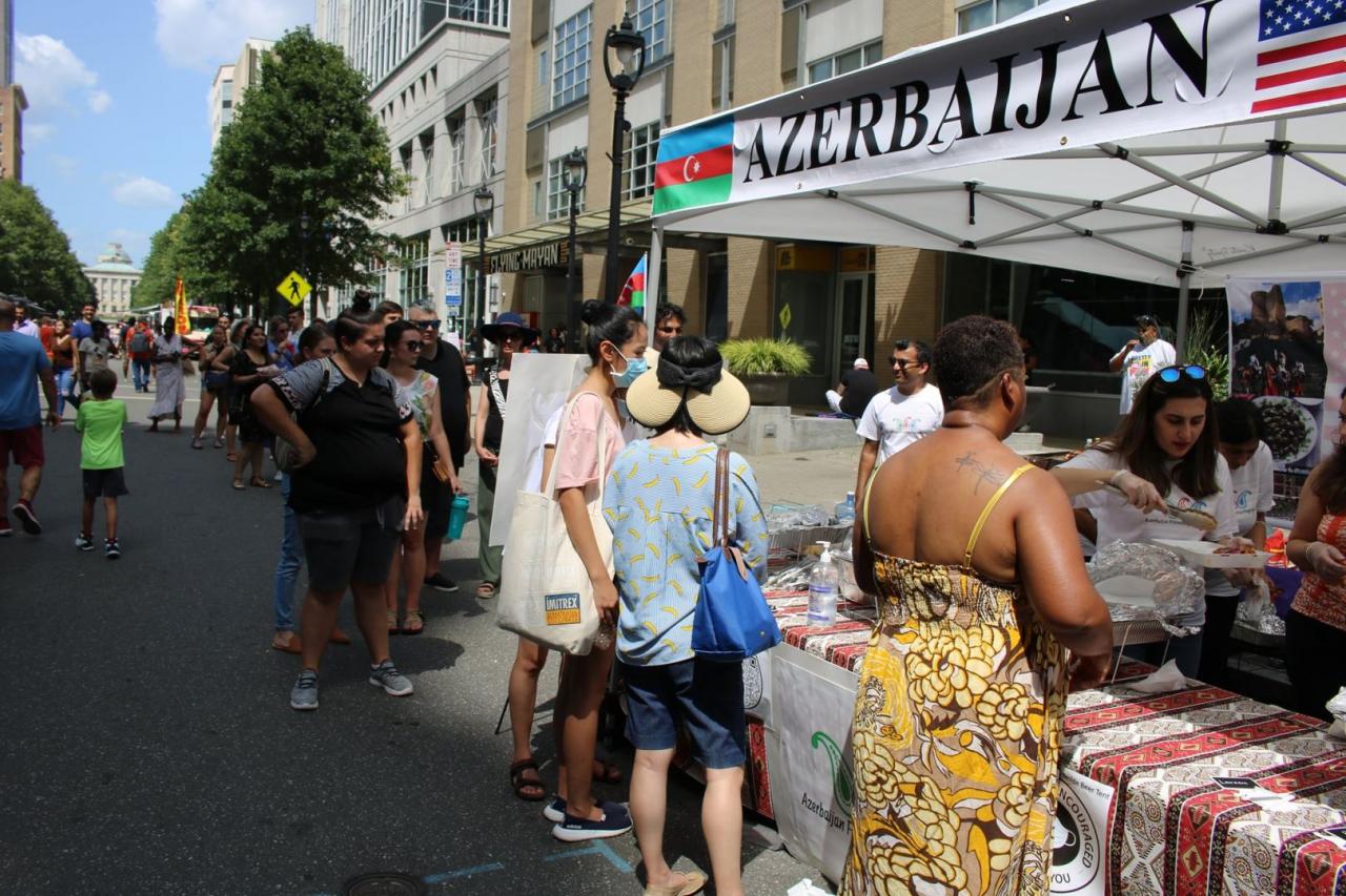 Azerbaijan partakes in int'l  food festival in US [PHOTO] - Gallery Image