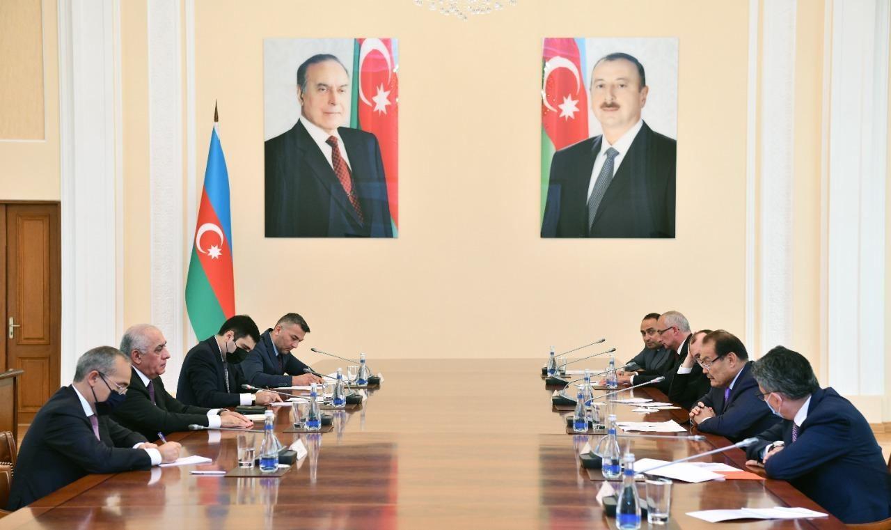 Azerbaijan's PM meets with Turkic Council delegation [PHOTO]