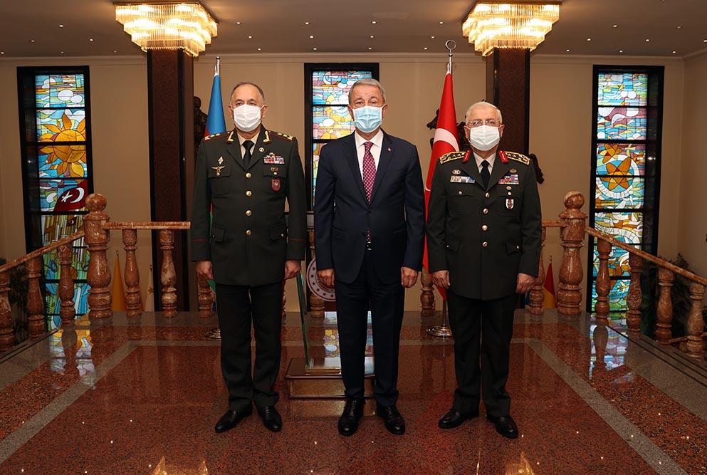Azerbaijani, Turkish top defence officials eye military co-op [PHOTO] - Gallery Image