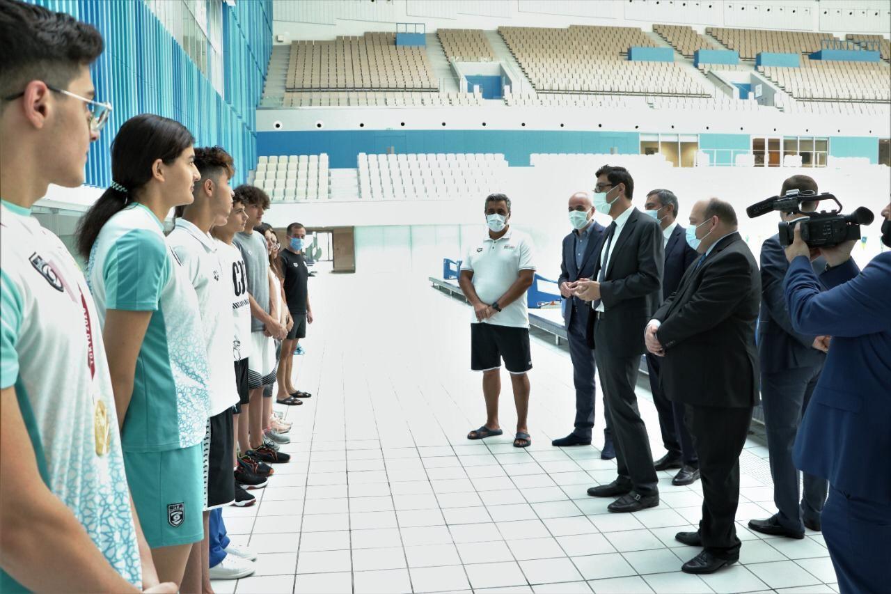 Youth and Sports Minister visits Aquatics Palace [PHOTO] - Gallery Image