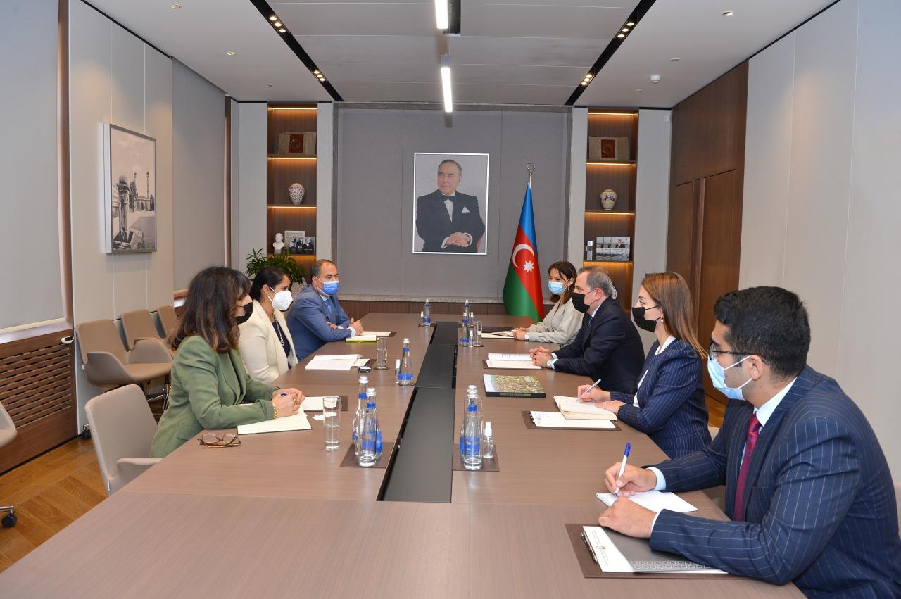 Azerbaijani FM, WB, EU officials eye Karabakh rehabilitation [PHOTO]