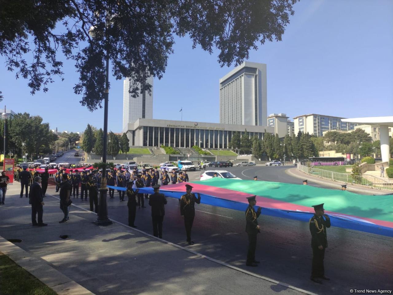 Rally to mark Baku's liberation anniversary kicks off [PHOTO] - Gallery Image