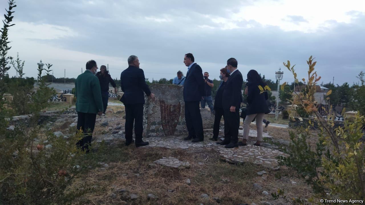 OIC Ombudsmen Association's delegations inspects monument "Maraga-150" in Tartar [PHOTO] - Gallery Image
