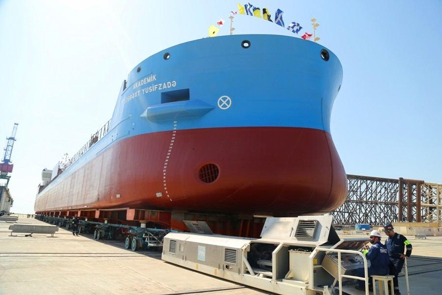 Azerbaijan launches new tanker named after prominent academic - Gallery Image