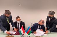 Azerbaijan, Hungary ink accord, eye Karabakh rehabilitation, security <span class="color_red">[PHOTO]</span>