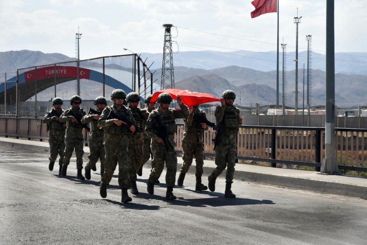 Turkish servicemen arrive in Nakhchivan for joint drills [PHOTO] - Gallery Image