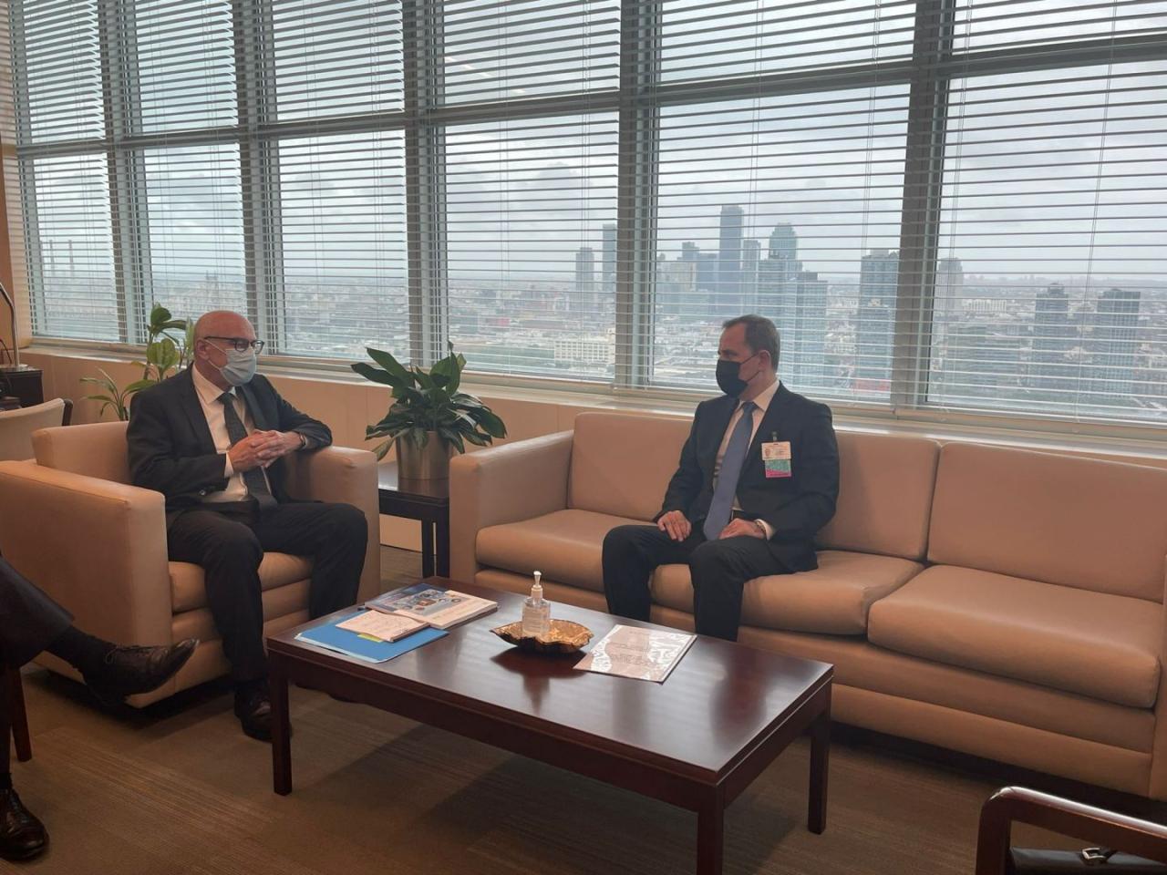 Azerbaijani FM meets with UNOCT under-secretary-general
