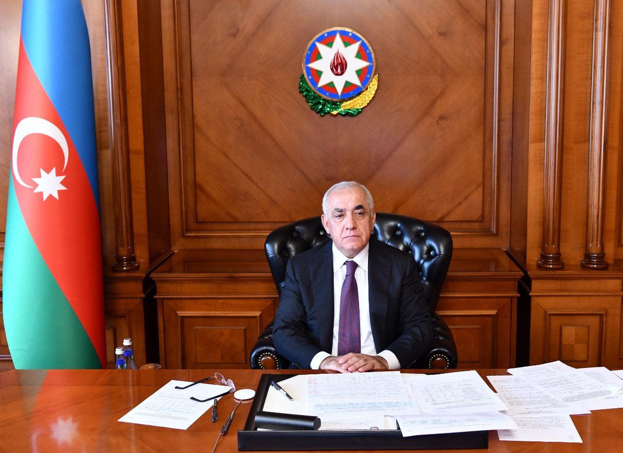 Azerbaijani PM sends letter to Turkey's VP regarding Remembrance Day