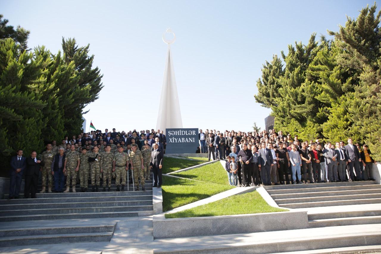Memory of Azerbaijan's martyrs honored in country's Khachmaz district [PHOTO]