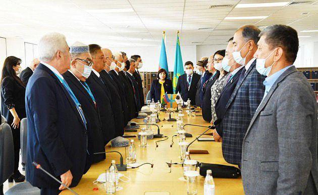 Speaker of Azerbaijani Parliament takes part in Remembrance Day ceremony in Kazakhstan [PHOTO]