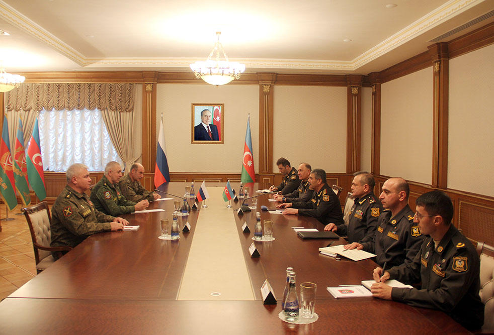 Defence chief receives new Russian peacekeeper commander