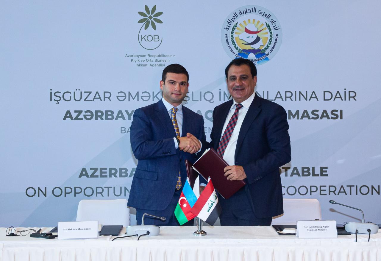 Azerbaijan, Iraq ink cooperation accords [PHOTO]