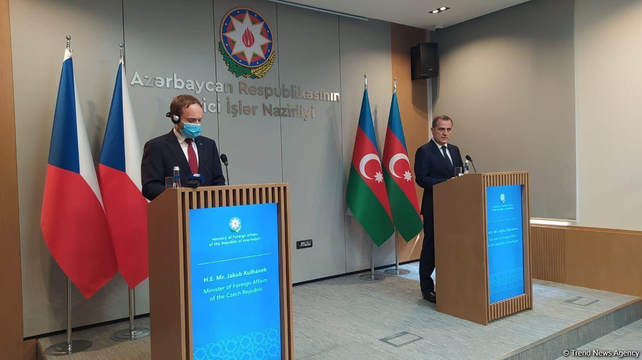 FM: Baku, Prague have potential to jointly rebuild Karabakh [PHOTO]
