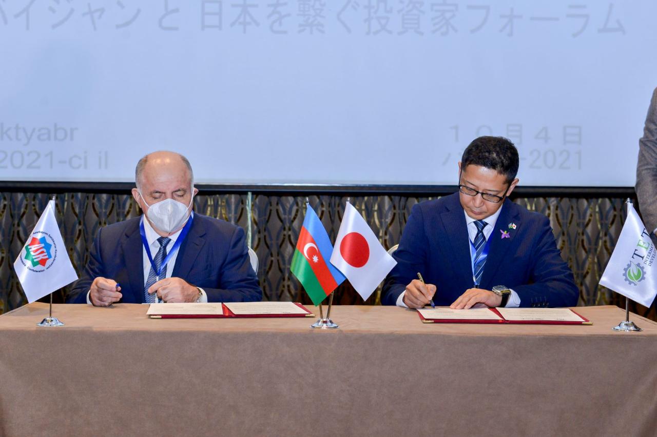 Azerbaijan, Japan ink cooperation accord [PHOTO]