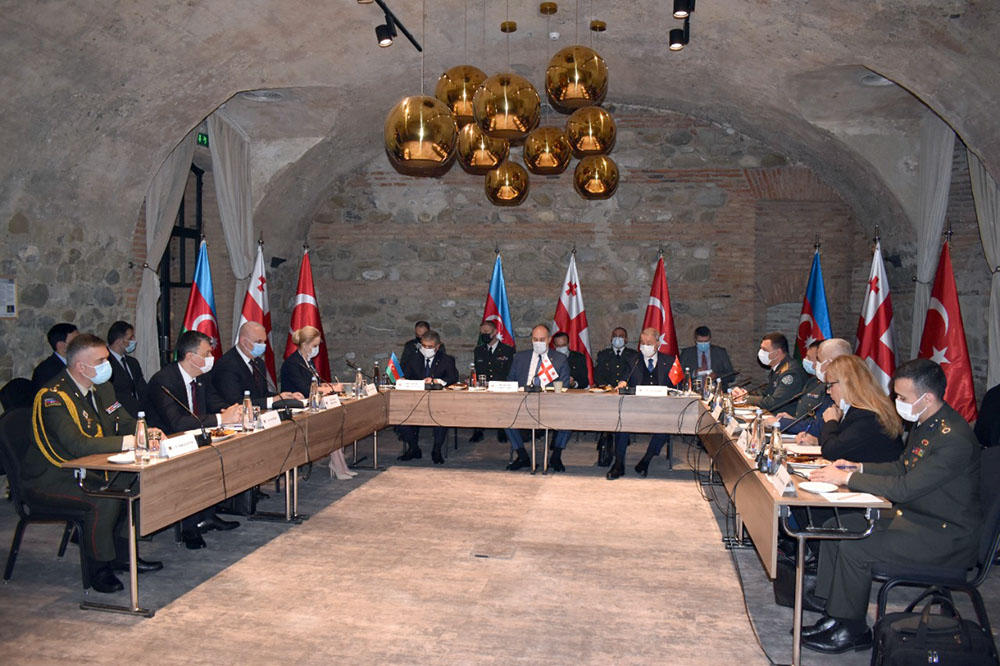 Azerbaijan, Turkey, Georgia ink trilateral protocol [PHOTO] - Gallery Image