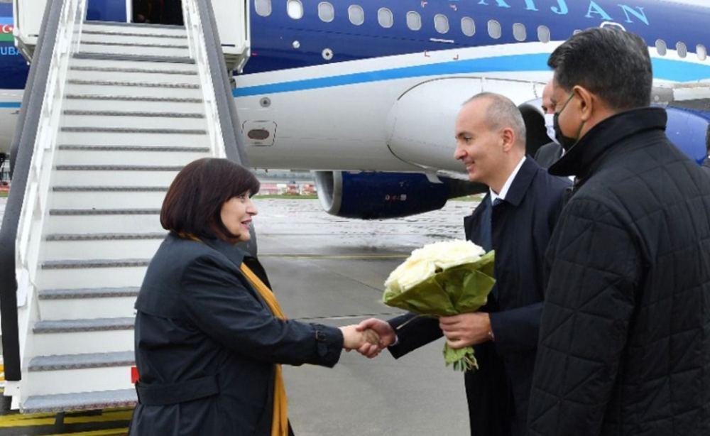 Azerbaijani parliamentary delegation begins official visit to Slovakia [PHOTO]