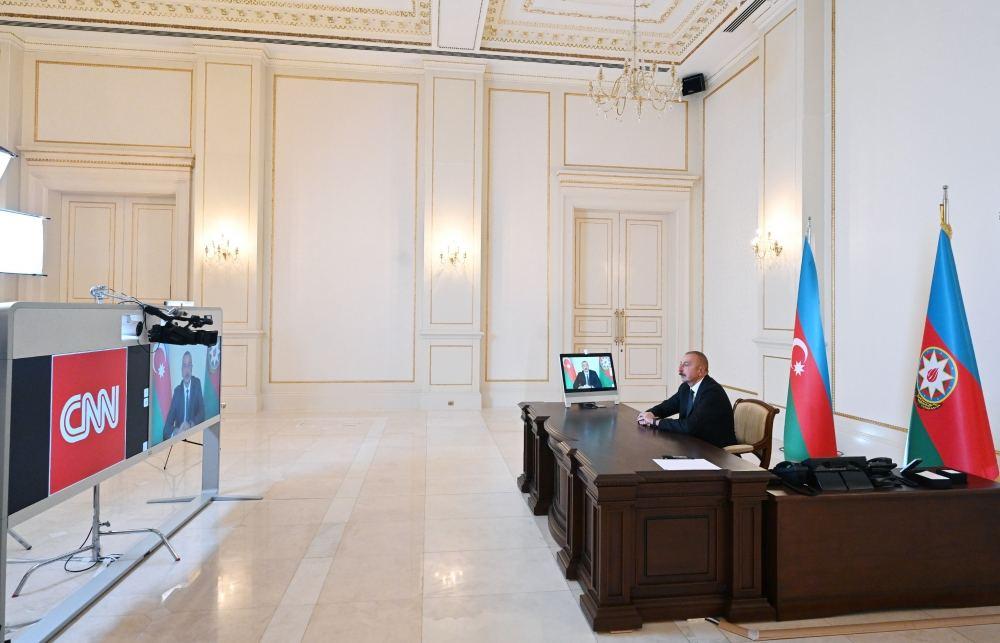Chronicles of Victory: CNN International TV channel’s “The Connect World” program broadcasts interview with President Ilham Aliyev on October 9, 2020 [PHOTO/VIDEO]