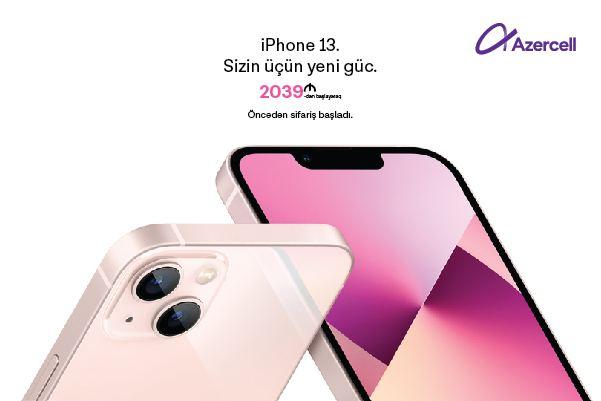 AnchorGet iPhone 13, iPhone 13 Pro or iPhone 13 Mini from Azercell and enjoy 50GB for free during the 3 months!