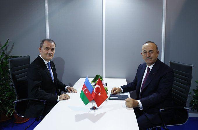 Azerbaijani, Turkish FMs meet in Belgrade