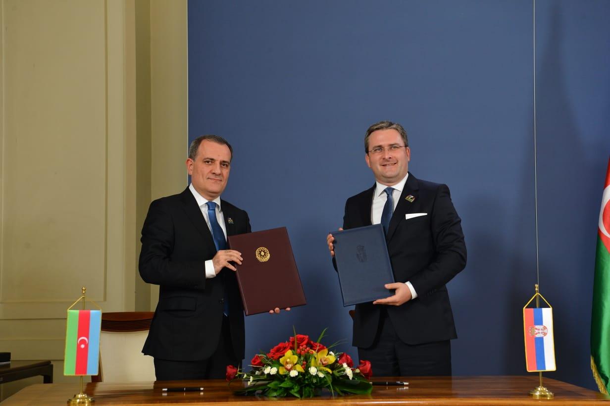 Azerbaijan, Serbia agree to introduce visa-free regime [PHOTO]