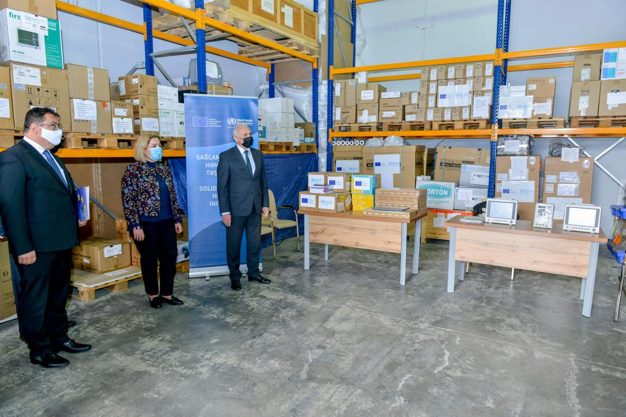 EU, WHO send medical aid to Azerbaijan amid COVID-19 [PHOTO]