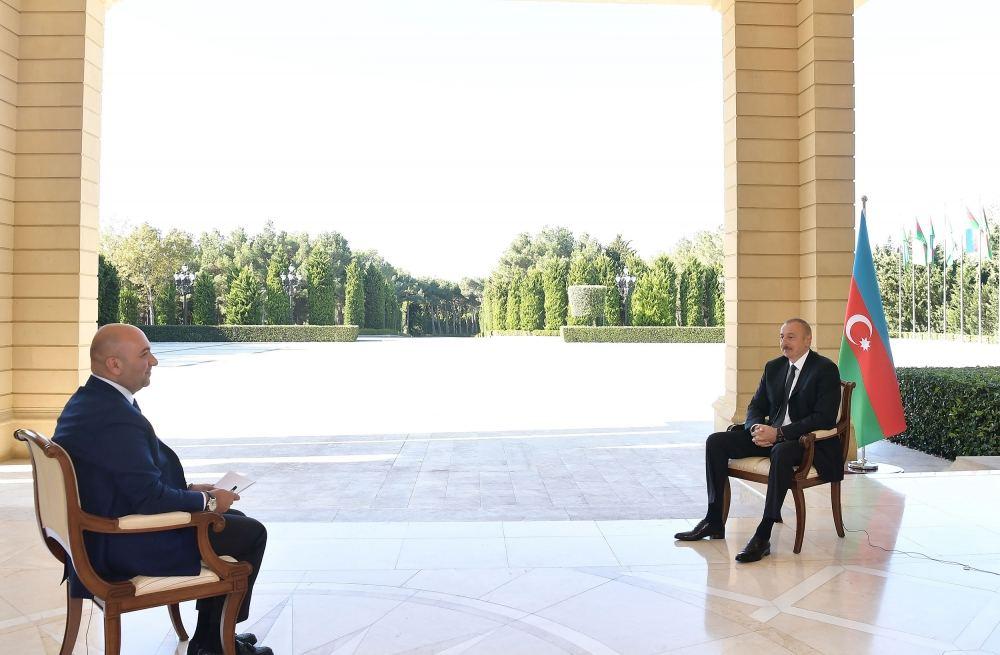 Chronicles of Victory: President Ilham Aliyev interviewed by Turkish Haber Turk TV channel on October 13, 2020 [PHOTO/VIDEO]