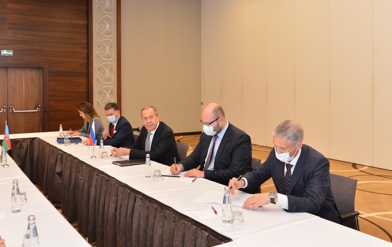 Azerbaijani, Russian FMs meet in Minsk [PHOTO] - Gallery Image