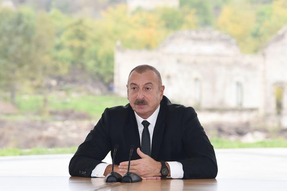 Aliyev: Fuzuli worst region for number of planted mines [UPDATE]