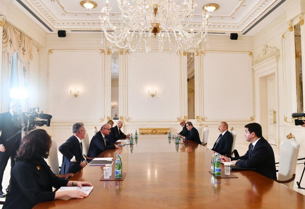 Azerbaijani president, Croatian FM mull economic, energy co-op