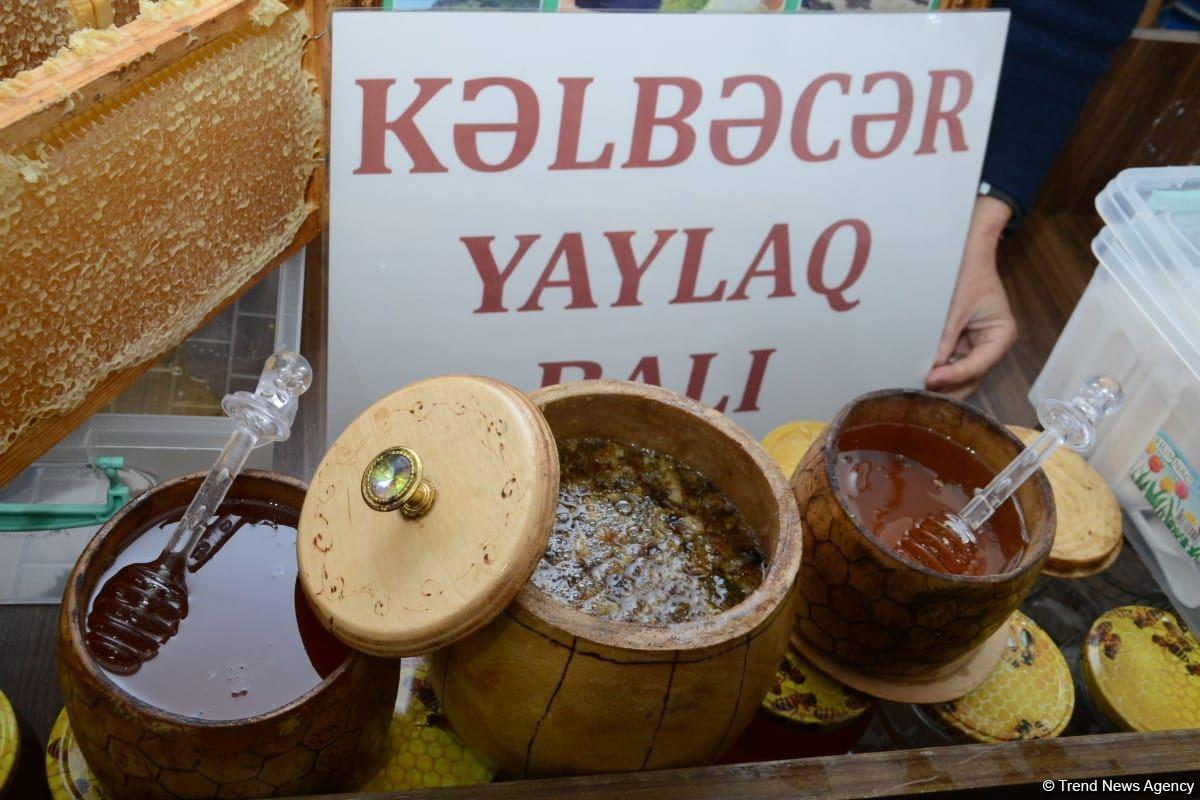 Honey from liberated Kalbajar, Lachin delivered to Baku fair [PHOTO]