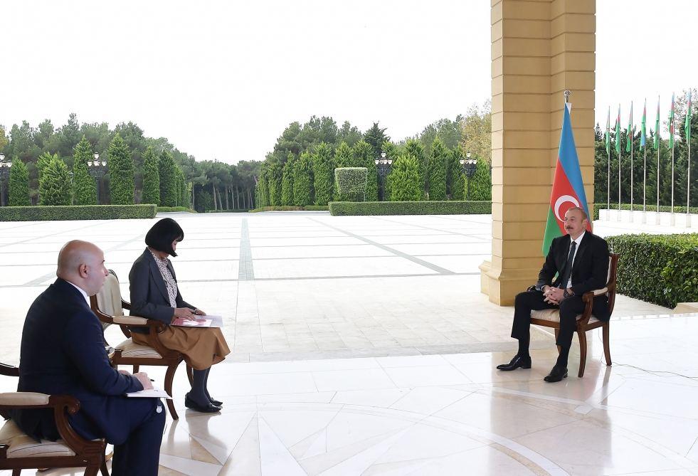 Chronicles of Victory: President Ilham Aliyev interviewed by Japan’s Nikkei newspaper on October 21, 2020 [PHOTO]