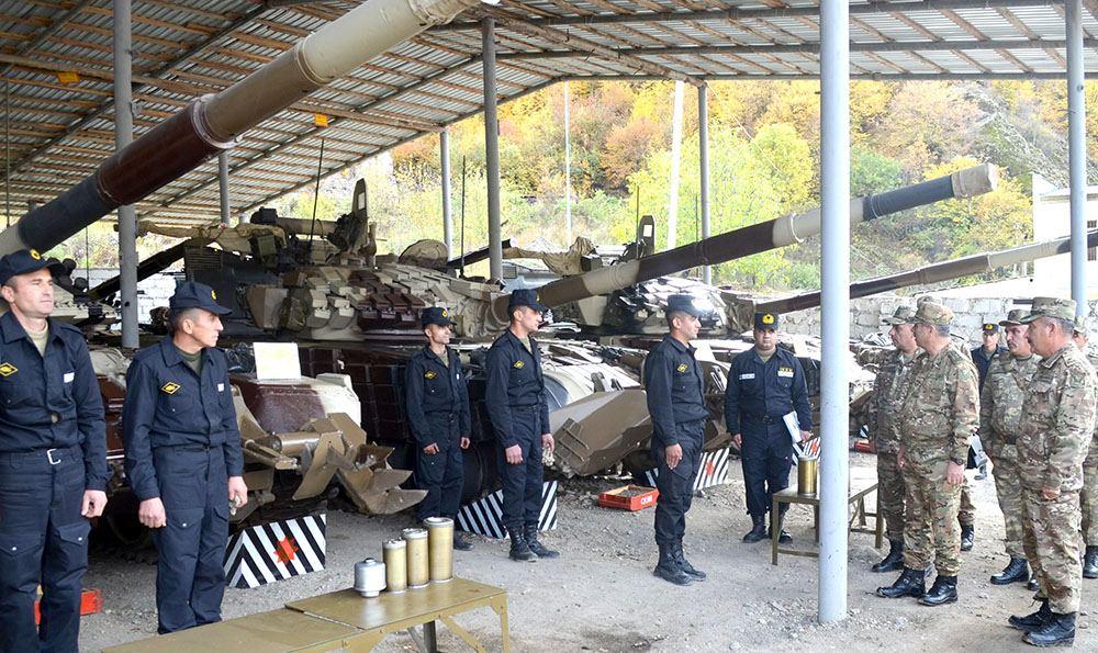 Azerbaijan's military units in Kalbajar, Lachin undergo inspection amid coming winter [PHOTO/VIDEO]