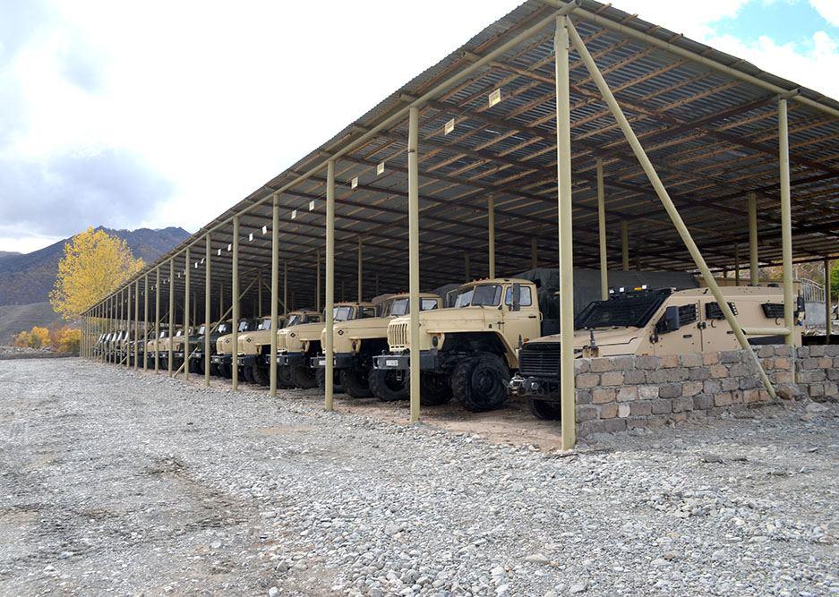 Azerbaijan's military units in Kalbajar, Lachin undergo inspection amid coming winter [PHOTO/VIDEO] - Gallery Image