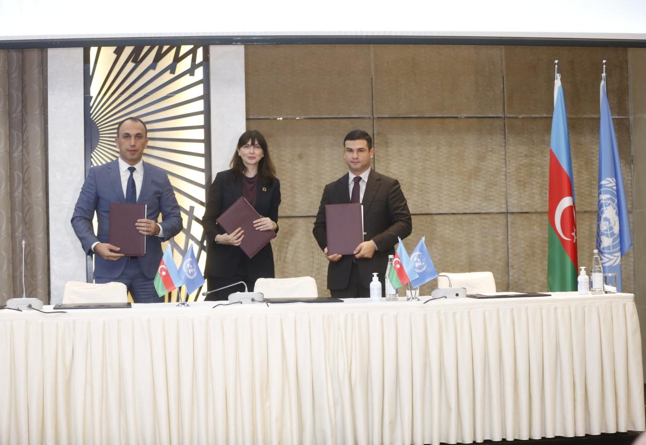 Azerbaijan, UN ink MoU to promote corporate sustainability [PHOTO]